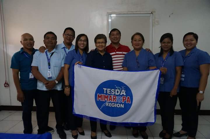 TESDA Oriental Mindoro with RD Carlos Flores